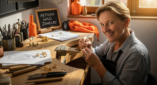 artisan gold jewelry